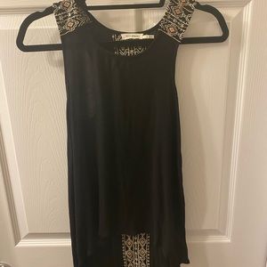 3/$15💥Black Detailed Tank Top